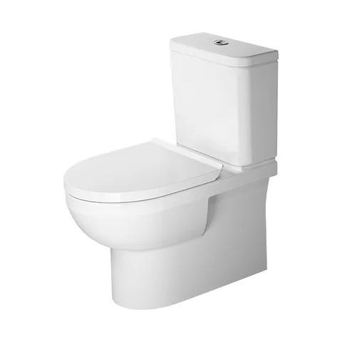 Duravit DuraStyle basic Бачок для унитаза моноблок 218209, с механ двойного смыва 6/3 л, подкл. снизу слева, цвет белый (Спец.цена из наличия)