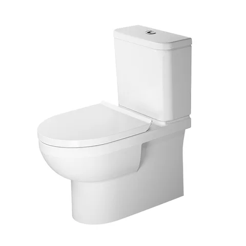 Duravit D.1  Унитаз моноблок 365х655 без обода, гориз. выпуск, цвет белый глянец (Спец.цена из наличия)