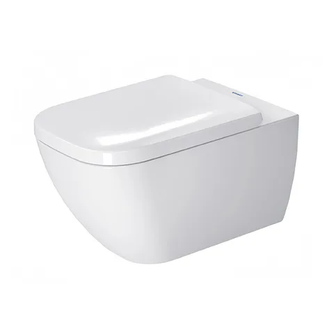 Duravit Happy D.2 Унитаз подвесной 365х540 мм., с вертикальным смывом, с HygieneGlaze, с креплением Durafix, цвет белый