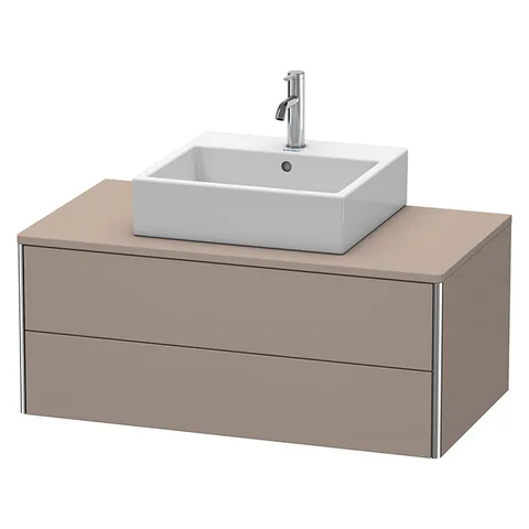 Duravit XSquare База подвесная 1000х548х400 мм, с 2 выдв ящик, Цвет Базальт матовый