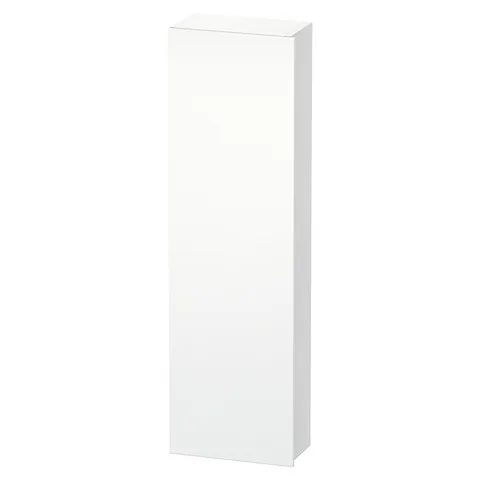 DURAVIT DURASTYLE Шкаф 400х240х1400 мм., подвесной, левый, 1 дверь, 4 стеклянные полки, цвет белый матовый