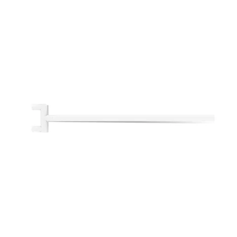 Decor Walther Mikado Полотенцесушитель 7x1.2x40см., подвесной, цвет: белый матовый