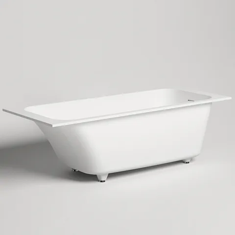 Salini ORLANDA KIT Встраиваемая ванна 1600х700х600мм, "Up&Down", сифон,  щелевой слив-перелив, мат-л: S-Sense, глянцевый, белый