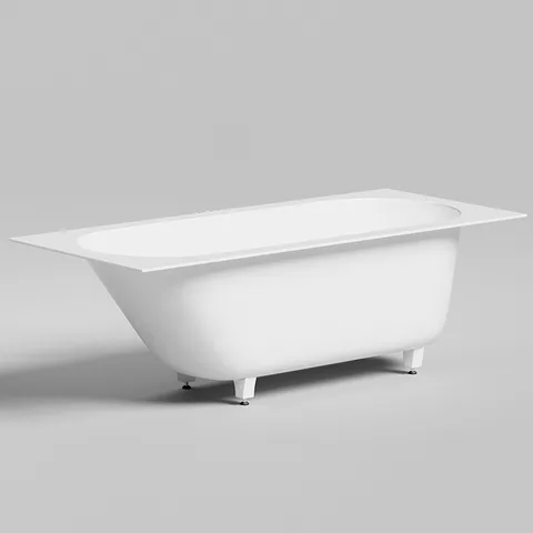 Salini ORNELLA KIT Встраиваемая ванна 1700х750х600мм, донный клапан , сифон,  щелевой перелив, мат-л: S-Sense, глянцевый белый