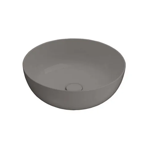 GLOBO T-Edge Раковина-чаша на столешницу d45, H 16 см, без отв под смеситель, цвет Agata