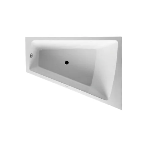 Duravit Ванна Paiova 170x130 угол справа. с акриловой панелью и ножками цв.белый