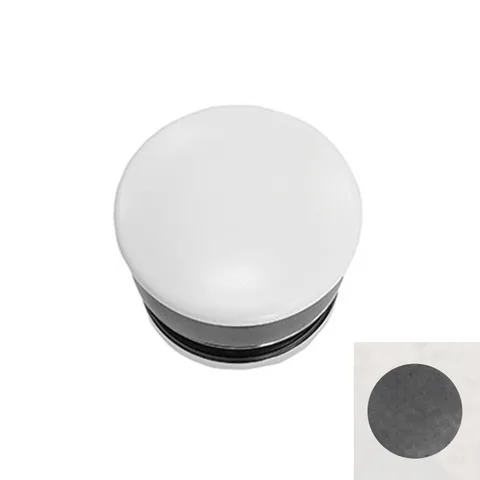 GLOBO Донный клапан для раковины, click-clack, с керамической крышкой, цвет Peperino grigio