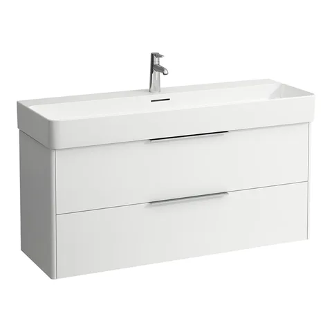 Laufen Base База под раковину 1180x390x530 мм, 2 ящика,включает в комплект органайзер для ящика, совместим с раковиной 810289, белый матовый