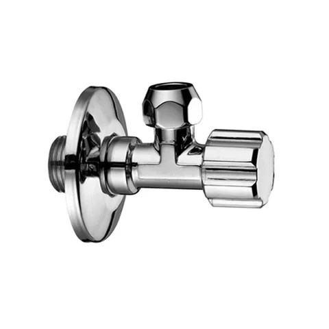 Fima Carlo Frattini, Bathroom Sottolavabo, Вентиль,  1/2" x 3/8", с фильтром, регулировкой и выводом диаметр 3/8"  Ø 10, хромированный