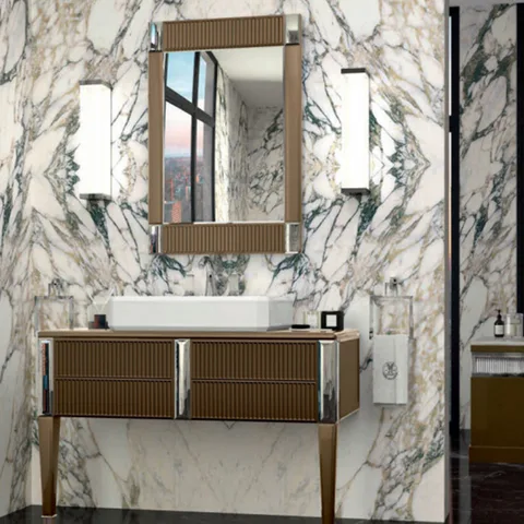 OASIS RIALTO Зеркало 730х1000х30 мм., цвет Gianduia металлик
