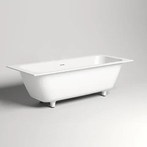 Salini ORLANDA AXIS KIT Встраиваемая ванна на ножках 1911х800х600мм, "Up&Down",белый, сифон, интегрированный слив-перел мат-л: S-Sense,  белый глянцев