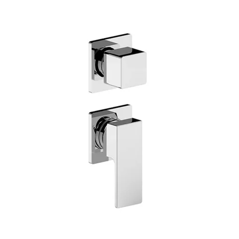 Fantini Mint Встраиваемый смеситель для душа на 2 выхода, 1/2", (наружняя часть), цвет: хром