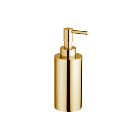 Fantini Young Дозатор для жидкого мыла, настольный, цвет Matt British Gold PVD