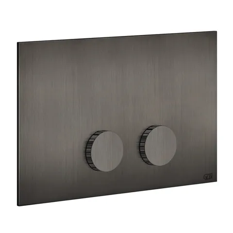 Gessi Ingranaggio Клавиши смыва Geberit Sigma 8 e Sigma 12., цвет Black Metal Brushed PVD