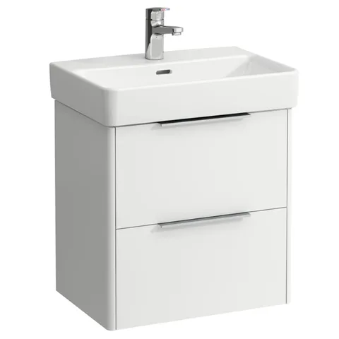 LAUFEN PRO S Тумба под раковину 520x360x530 мм., подвесная, 2 ящика, цвет белый матовый (ВРЕМЕННО не поставляем!)