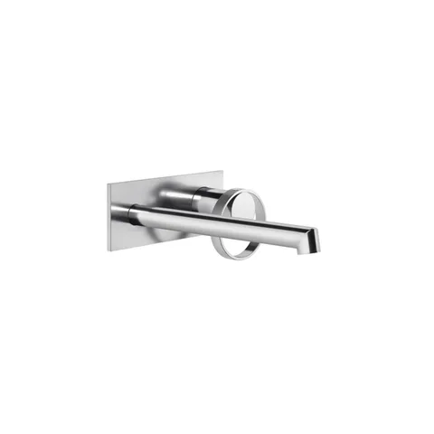 Gessi Anello Смеситель настенный, с изливом 194-214 мм, цвет Black Metal Brushed PVD  (внешняя часть)