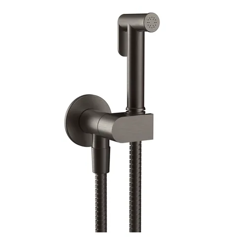 Gessi Origini Гигиенический душ, шланг 1250 мм, цвет: Black Metal Brushed PVD