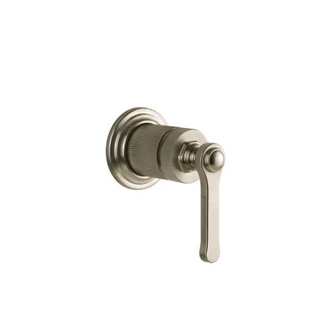 GESSI VENTI20 Смеситель встраиваемый, однорычажный, внешняя часть, цвет Finox Brushed Nickel
