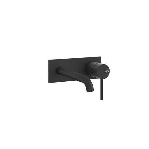 GESSI 316 Встраиваемый смеситель с изливом 147мм (внешние части), цвет: Black XL