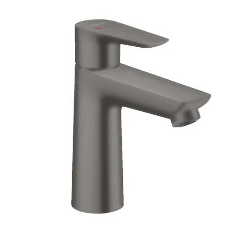 HANSGROHE TALIS E Смеситель для раковины на 1 отверстие, однорычажный, высота до излива 104 мм., цвет шлифованный черный хром