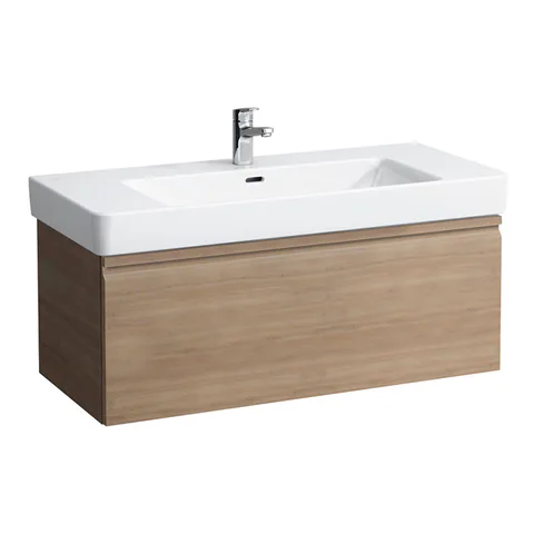 LAUFEN PRO S Тумба  под раковину, 1010x450x390 мм, 1 внутренний ящик, подходит для раковины 813966, светлый дуб