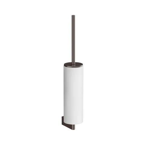 GESSI Origini Ершик настенный белый/Black Metal Brushed PVD