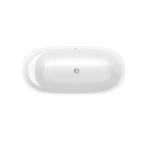DURAVIT CAPE COD Ванна 1650x780х630 мм., отдельностоящая, с бесшовной панелью и ножками, с специальным сливом-переливом, DuraSolid&reg; A, цвет белый