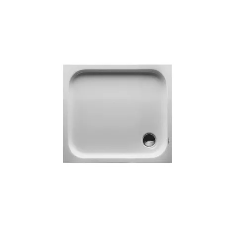 Duravit D-Code Поддон для душа 900х800х85 мм., прямоугольный, Antislip, акрил, цвет белый