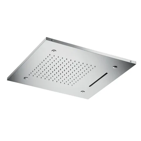 Almar Душевая лейка потолочная встраив., 500х500 мм, 3 режима, цвет Mirror Stainless Steel