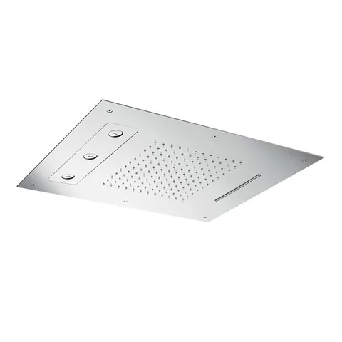 Almar Душевая лейка потолочная встраив., 630х480 мм, 3 режима, цвет Mirror Stainless Steel