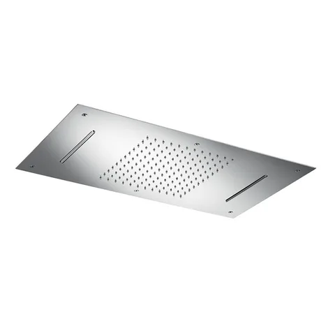 Almar Душевая лейка потолочная встраив., 700х380 мм, 2 режима, цвет Mirror Stainless Steel