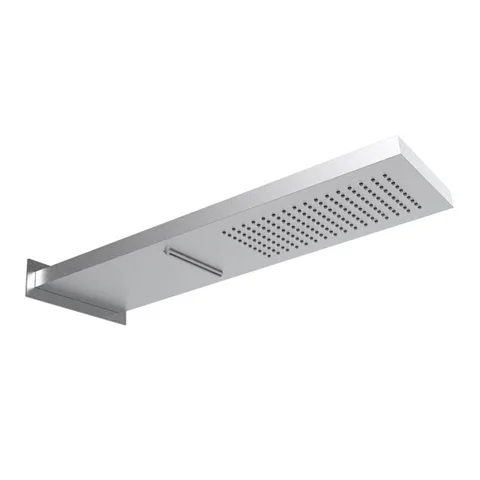 Almar SMART-2 Душевая лейка из стены, 537х165 мм, 2 режима, цвет Mirror Stainless Steel