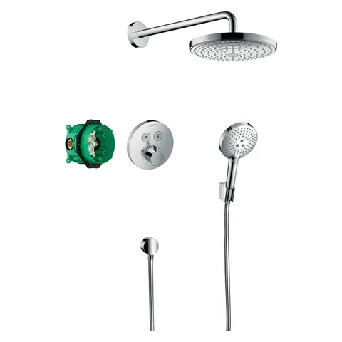 HG Raindance Select S Душевой комплект с термостатом ShowerSelect S, цвет хром