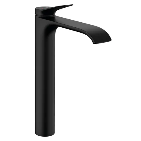 HANSGROHE VIVENIS Смеситель для раковины , излив 220 мм, цвет: черный матовый