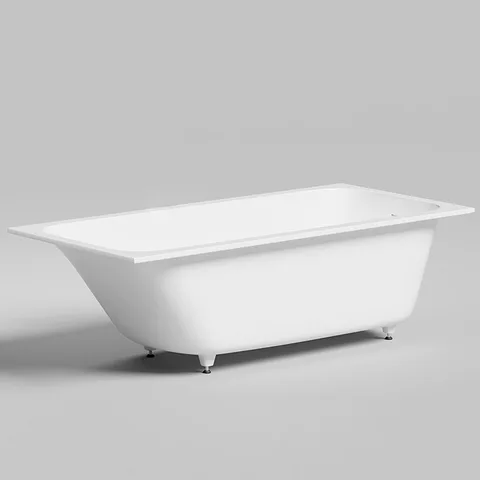 Salini ORLANDA KIT Встраиваемая ванна 1700х800х600мм, "Up&Down", сифон,  щелевой слив-перелив, мат-л: S-Sense, глянцевый, белый. Фурнитура: белая.