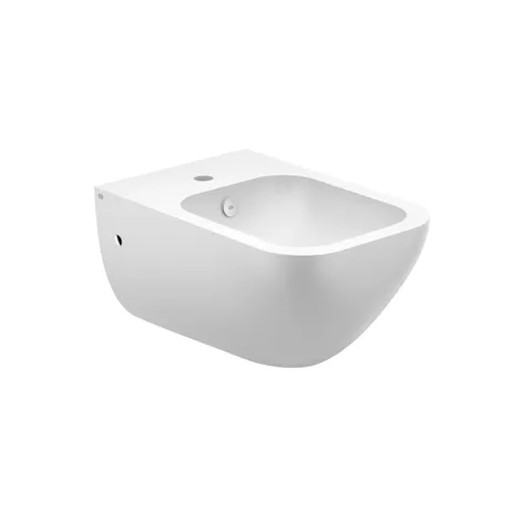 Gessi Goccia Биде подвесное с 1 отверстием под смеситель, цвет: Matt White Ceramic