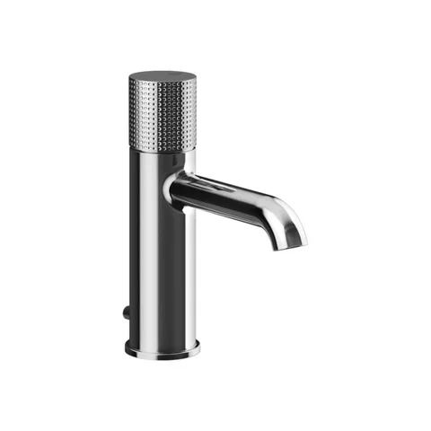GESSI HABITO CESELLO Смеситель для раковины на 1 отверстие, однорычажный, в комплекте с донным клапаном, цвет хром