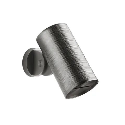 GESSI 316 TRAME Верхний душ Ø79 мм., с настенным креплением, водопад, цвет Steel Brushed
