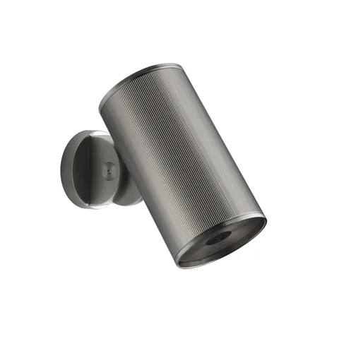 GESSI 316 RIGATO Верхний душ Ø79 мм., с настенным креплением, распыление, цвет Steel Brushed