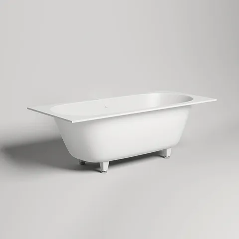 Salini ORNELLA AXIS 170 Встраиваемая ванна 1700х750х600мм, прямоугольная ,мат-л: S-Stone,  белый матовый (без слива-перелива)