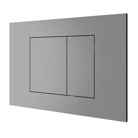 ALMAR Клавиша двойного смыва для бачков Geberit/TECE, цвет Mirror Stainless Steel