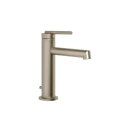 Gessi Ingranaggio Смеситель для раковины с донным клапаном и соединительными шлангами, цвет: Finox Brushed Nickel