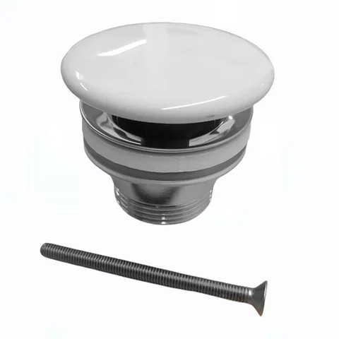 Duravit Донный клапан для раковин, цвет белый