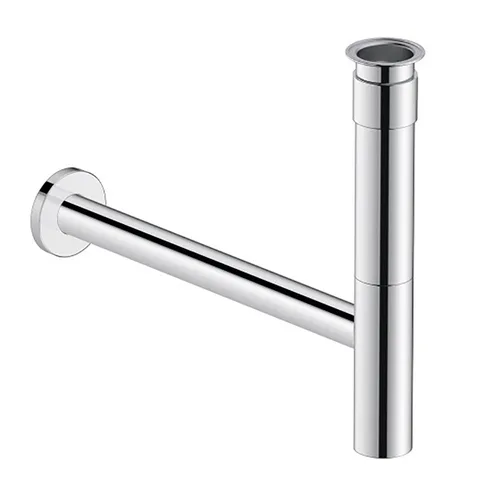 Duravit Сифон дизайнерский для раковины 1/4" с удлиненной трубой, цвет: хром (Спец.цена из наличия)