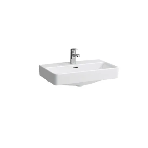 LAUFEN Pro S Раковина укороченная, для установки на поверхность, 600x380x95 мм, отверстие для смесителя по центру, белый