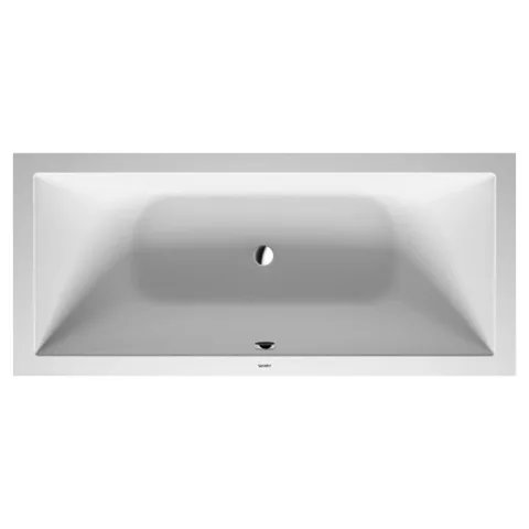 Duravit Vitrium Ванна прямоугольная  встраиваемая 1800x800мм, с ножками, с2 наклонами для спины, цвет белый
