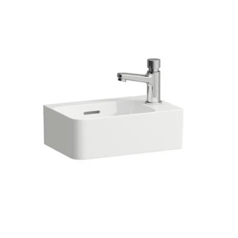 Laufen VAL Мини-раковина, полка справа, 340x220x115 мм, отверстие для смесителя,справа, белый