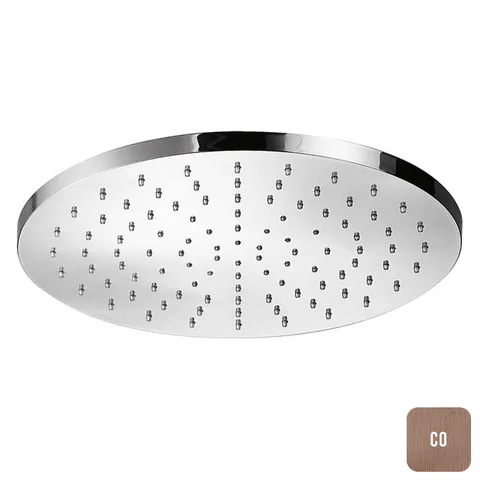 ALMAR ROUND Верхний душ  круглый, 300 мм, латунь, цвет Copper Brushed PVD