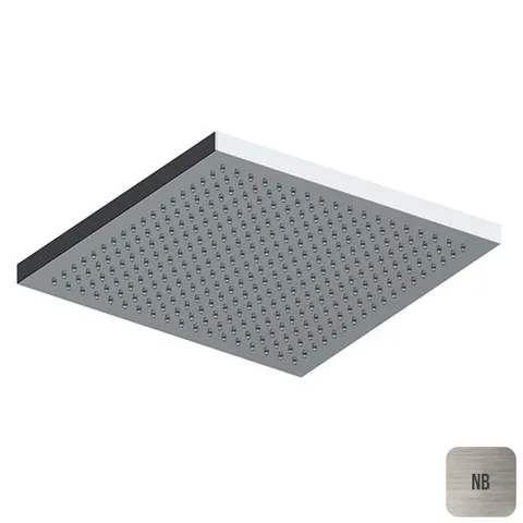 ALMAR Верхний душ 230х230 мм без держателя, цвет Nicke Brushed