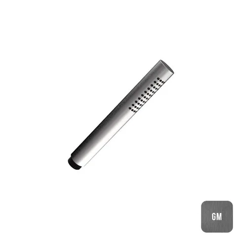 ALMAR Лейка душевая ручная EasySteel с одним типом струи, цвет Gun Metal Brushed PVD